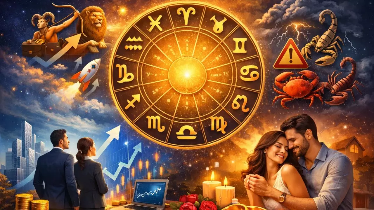 राशिफल 22 जनवरी 2026 : नौकरी, व्यापार और वैवाहिक जीवन के बड़े संकेत, किस राशि पर मेहरबान रहेगा भाग्य, कौन रहे सतर्क?