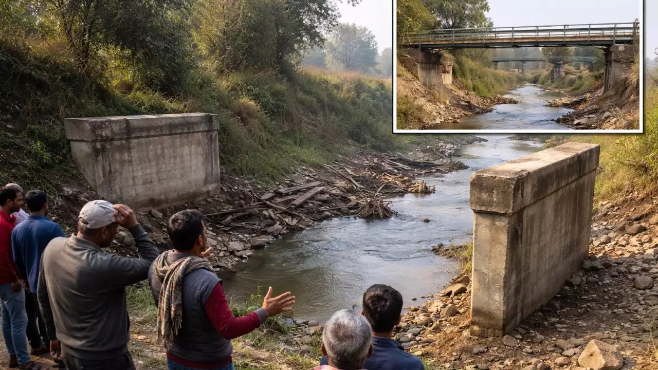 Korba Iron Bridge Stolen Scrap Mafia
