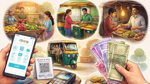 UPI हर जगह नहीं चलता! जानिए क्यों आज भी जेब में नगद रखना है जरूरी UPI हर जगह नहीं चलता! जानिए क्यों आज भी जेब में नगद रखना है जरूरी