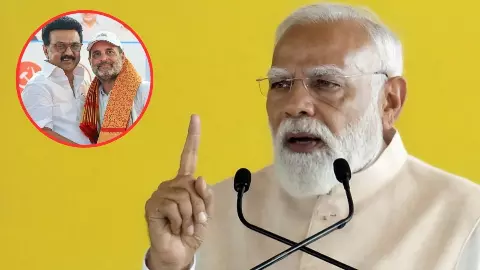 pm modi attacks dmk congress in chengalpattu tamil Nadu pm modi attacks dmk congress in chengalpattu tamil Nadu