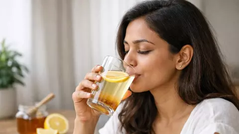 lemon and honey water drink side effects
