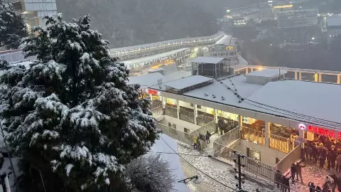 वैष्णो देवी में हुए स्नोफॉल की वीडियोज