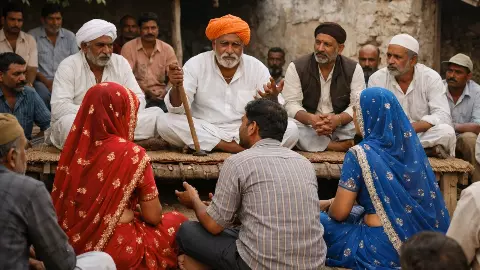 रामपुर में पंचायत का पंचनामा: पति का शेड्यूल तय - 3 दिन पहली, 3 दिन दूसरी पत्नी के साथ, रविवार आराम का दिन