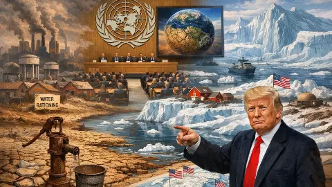 बूंद बूंद को तरसेगा अमेरिका! UN रिपोर्ट में खुलासा, ग्रीनलैंड पर ट्रंप की रणनीति से जुड़ी खतरनाक सच्चाई आई सामने