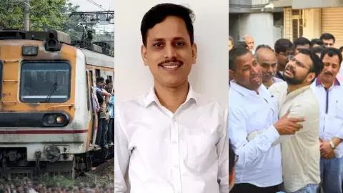 शर्मनाक! मुंबई लोकल में उतरने की जगह मांगी, मराठी युवक ने मैथ्स प्रोफेसर को चाकू मार डाला शर्मनाक! मुंबई लोकल में उतरने की जगह मांगी, मराठी युवक ने मैथ्स प्रोफेसर को चाकू मार डाला