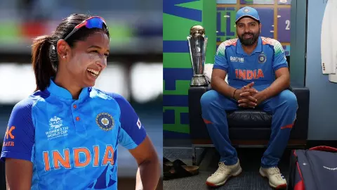 Rohit Sharna and Harmanpreet Kaur Padma Shri