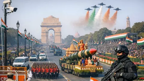 Republic Day Parade 2026: कर्तव्य पथ परेड टाइमिंग, ट्रैफिक एडवाइजरी और दिल्ली मेट्रो अपडेट; एक क्लिक में जानें सबकुछ Republic Day Parade 2026: कर्तव्य पथ परेड टाइमिंग, ट्रैफिक एडवाइजरी और दिल्ली मेट्रो अपडेट; एक क्लिक में जानें सबकुछ