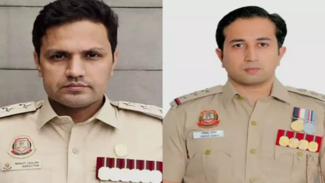 Delhi Police Special Cell Manjeet Jaglan Nishant Dahiya Gallantry Award