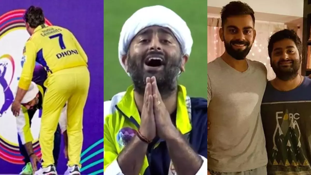 photo of arijit singh ms dhoni virat kohli