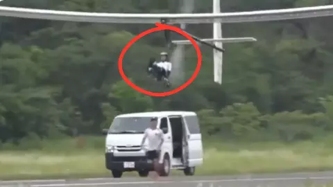 हवा में उड़ने वाली साइकिल! जापान में स्टूडेंट ने पैडल से उड़ाया विमान, बिना इंजन-बैटरी- देखिए Video