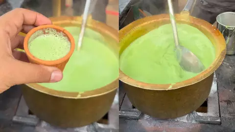 आपने ट्राई की Matcha Chai? इंटरनेट पर मचा रही है धूम, ग्रीन कलर देख यूजर्स बोले- चाय है की चटनी