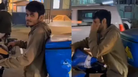 Pizza Delivery Boy Viral Video