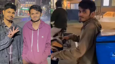 वायरल पिज्जा डिलीवरी बॉय वीडियो निकला स्क्रिप्टेड, क्रिएटर्स ने किया बड़ा खुलासा; जानें Viral Video की सच्चाई वायरल पिज्जा डिलीवरी बॉय वीडियो निकला स्क्रिप्टेड, क्रिएटर्स ने किया बड़ा खुलासा; जानें Viral Video की सच्चाई