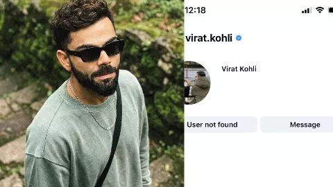 virat kohli instagram account