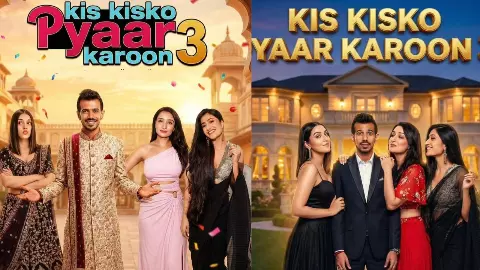 yuzvendra chahal kis kisko pyaar karoon 3 ai poster