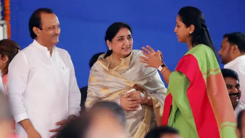 Sunetra Pawar Set to Carry Forward Ajit Pawar’s Political Legacy in Maharashtra Sunetra Pawar Set to Carry Forward Ajit Pawar’s Political Legacy in Maharashtra