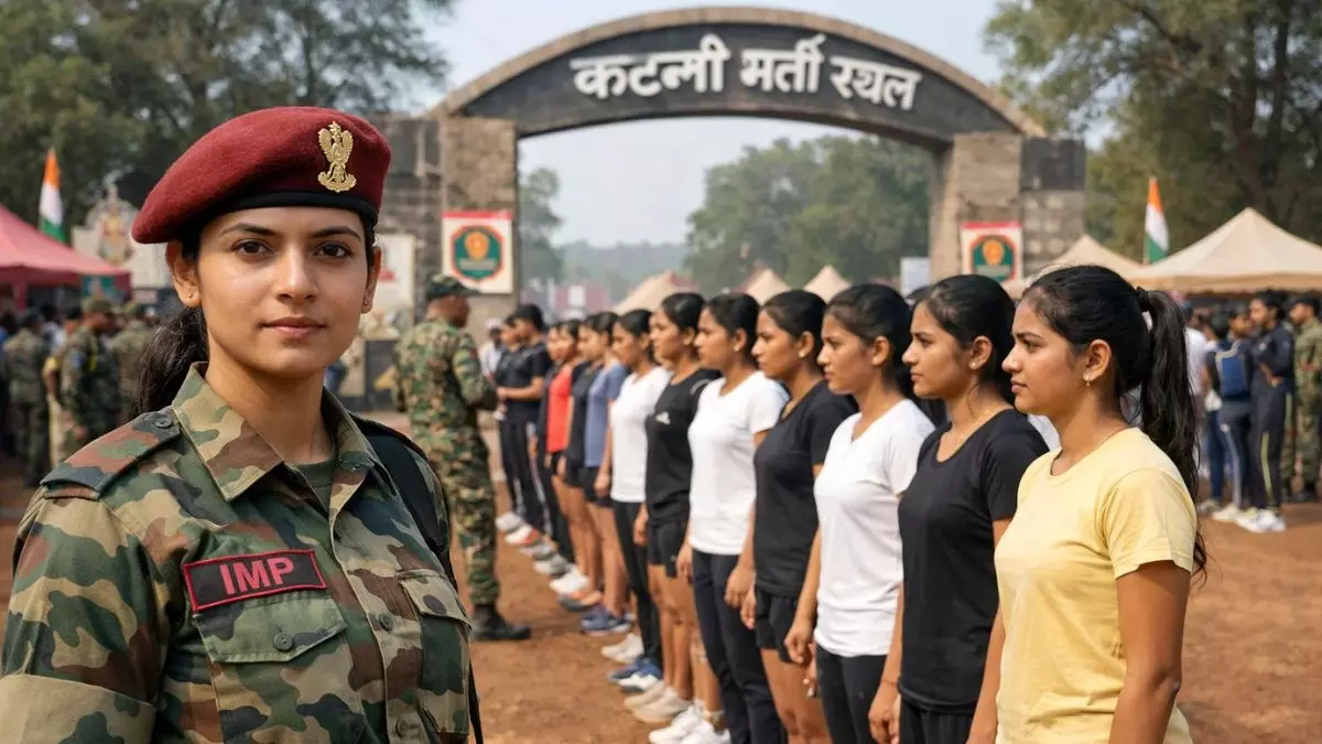 Women Military Police Recruitment chhattisgarh