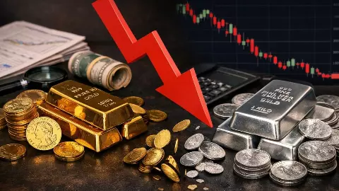 बजट से पहले सोना-चांदी के दाम क्यों गिर रहे है? 24 घंटे में 1 लाख के करीब Crash हुआ सिल्वर बजट से पहले सोना-चांदी के दाम क्यों गिर रहे है? 24 घंटे में 1 लाख के करीब Crash हुआ सिल्वर