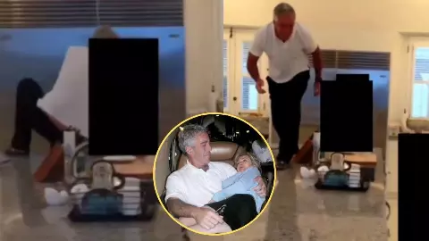 Jeffrey Epstein video vira