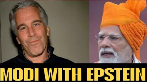 Jeffrey Epstein with pm modi