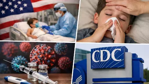 अमेरिका में फ्लू से 52 बच्चों की मौत! 90% लोगों को नहीं लगा टीका, CDC ने जारी की चेतावनी