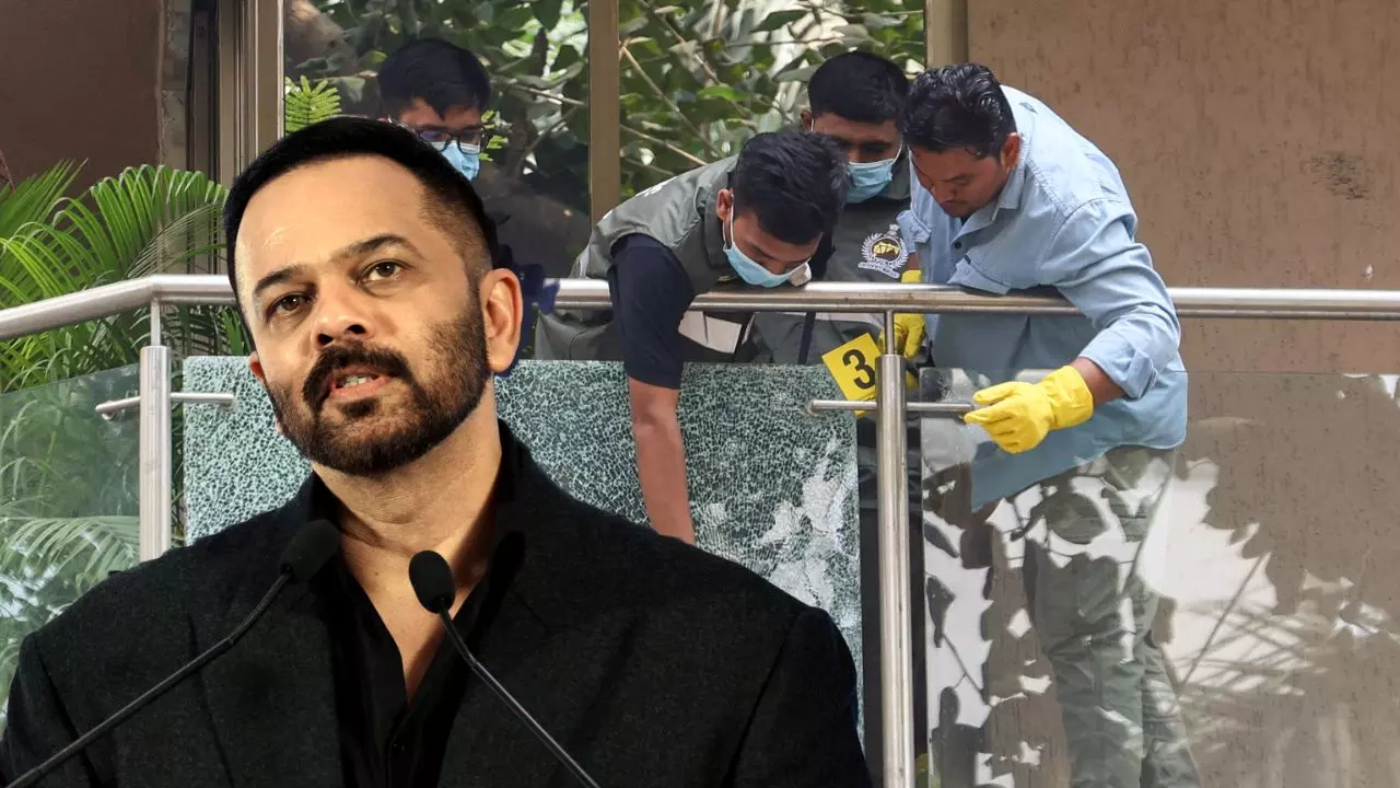 rohit shetty house firing lawrence bishnoi mumbai police investigation