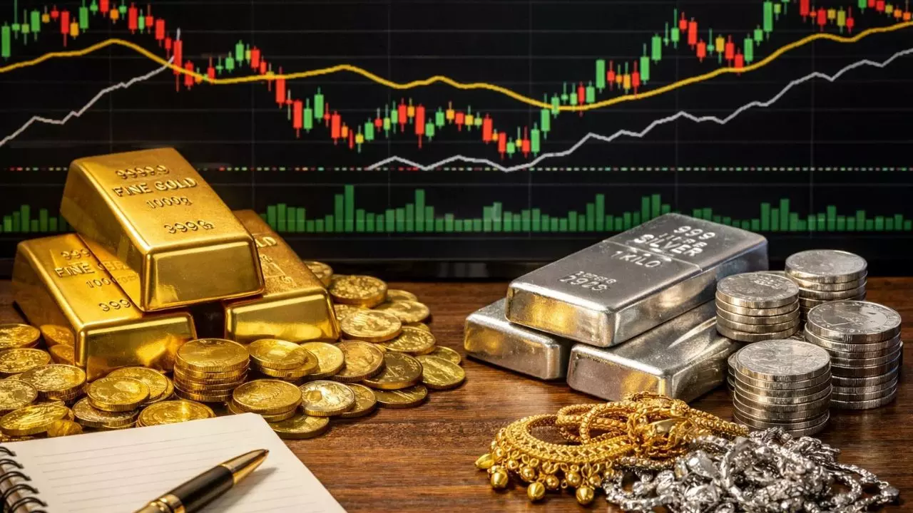 gold silver price today mcx india latest rates