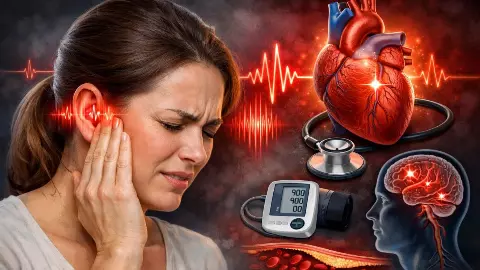 heartbeat sound in ear