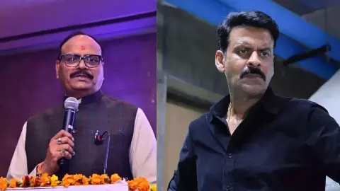 ghooskhor pandat film controversy brijesh pathak manoj bajpayee