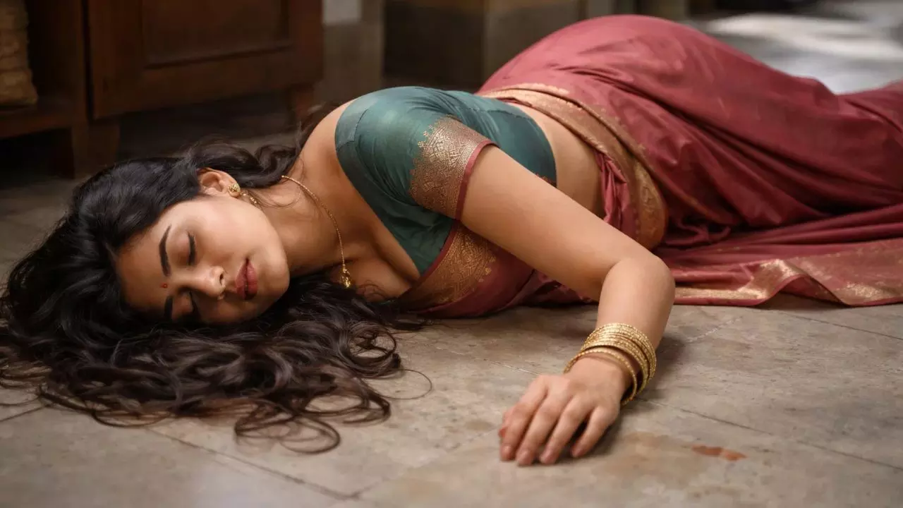 Indore Injured woman private part tattoo