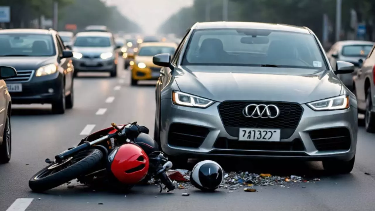 खुशियों की राह पर मौत की टक्कर! शादी का कार्ड बांटने निकले थे परिवार के 3 लोग, Audi ने कुचला