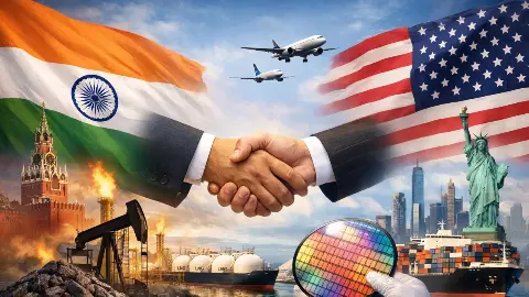 क्या भारत को अब रूस से ज्यादा अमेरिका पर भरोसा? तेल, कोयला, LNG… और अब सेमीकंडक्टर; US से क्या-क्या होगा आयात