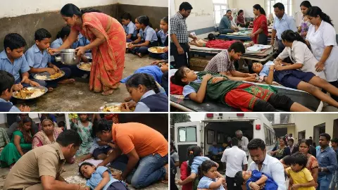 madhepura Midday Meal incident 70 students fall sick