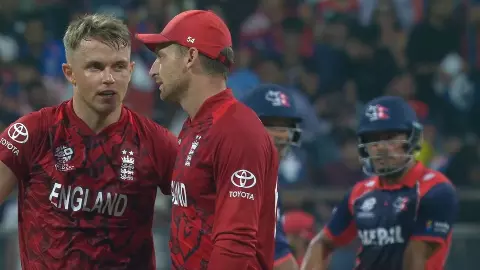 england vs nepal match photo