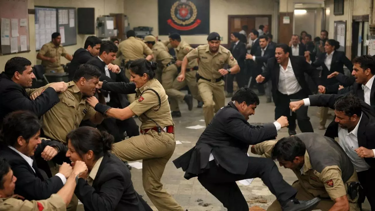 sagarpur sho controversy delhi police lawyers row