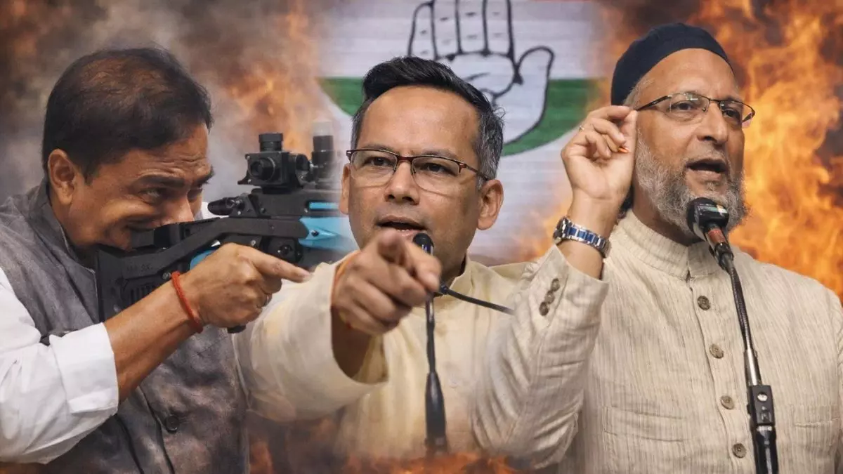 owaisi gogoi sarma photo