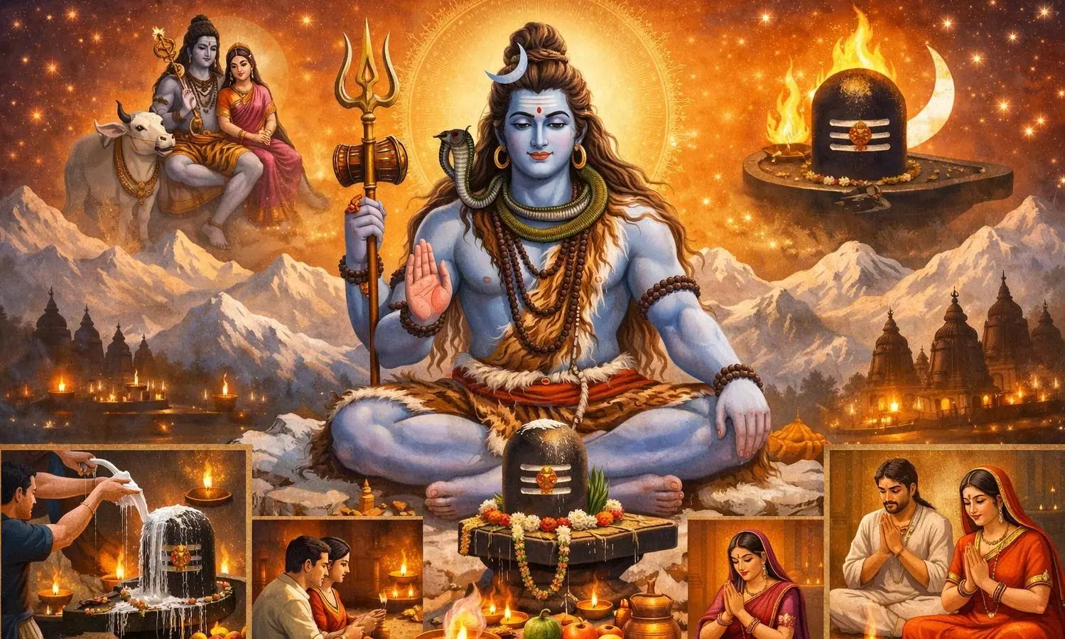 महाशिवरात्रि 2026: शुभ मुहूर्त, चार प्रहर पूजा और जानें व्रत विधि