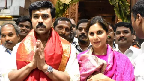 ram charan upasana konidela twins birth shubh muhurat video
