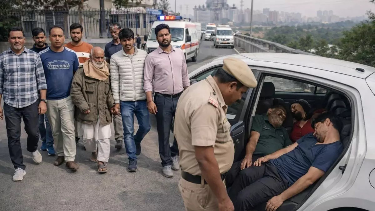 Delhi Piragarhi Car Death Mystery