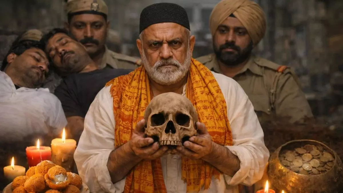 delhi triple murder accused tantric arrested