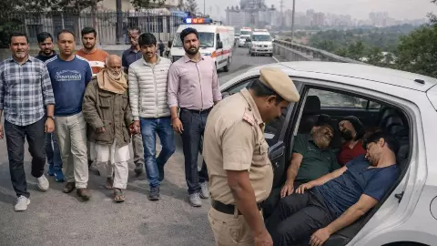 Delhi Piragarhi Car Death Mystery