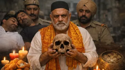 delhi triple murder accused tantric arrested