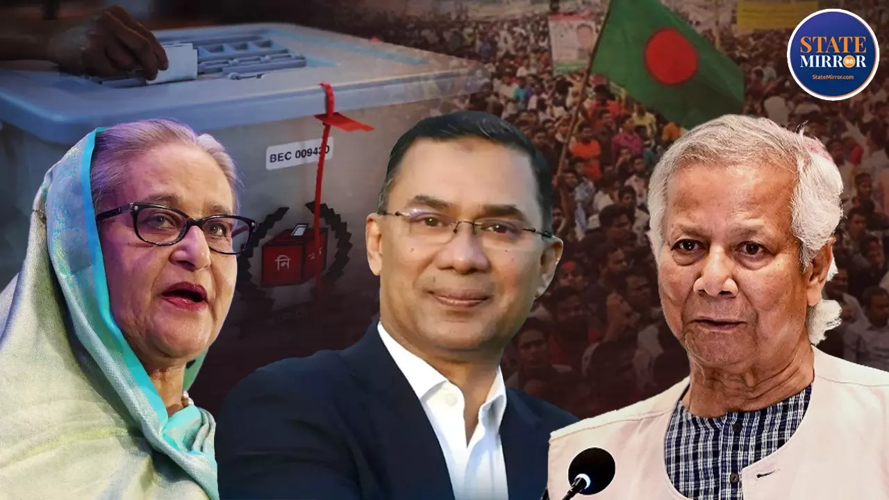 photo of hasina tarique and yunus