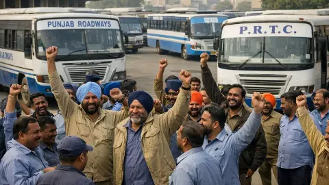 photo of Punjab Roadways PRTC strike ends