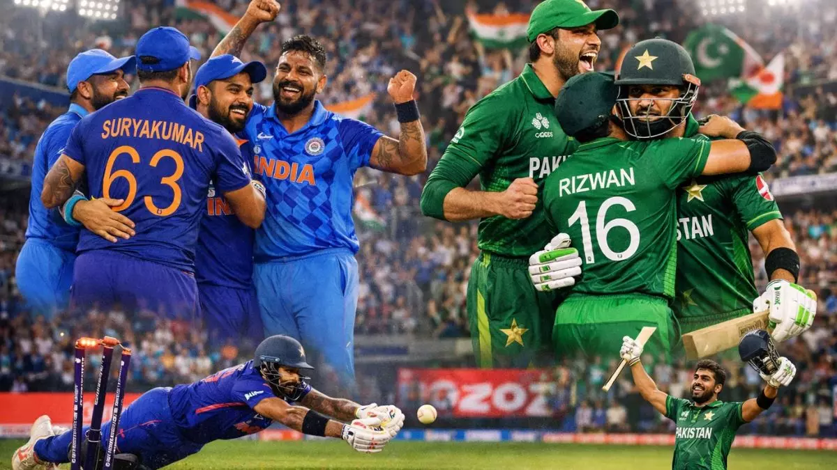 ind vs pak t20 world cup history