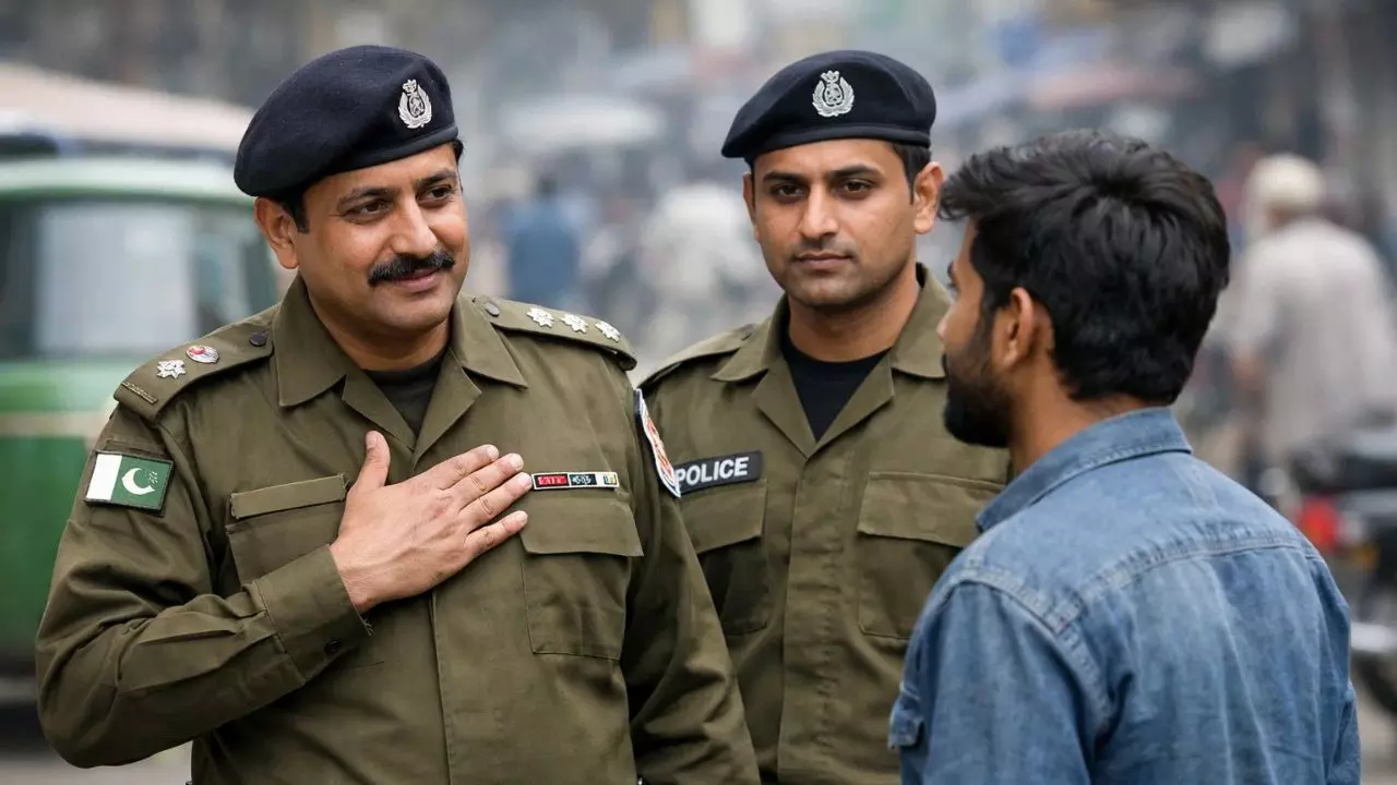 Pak police say sir madam