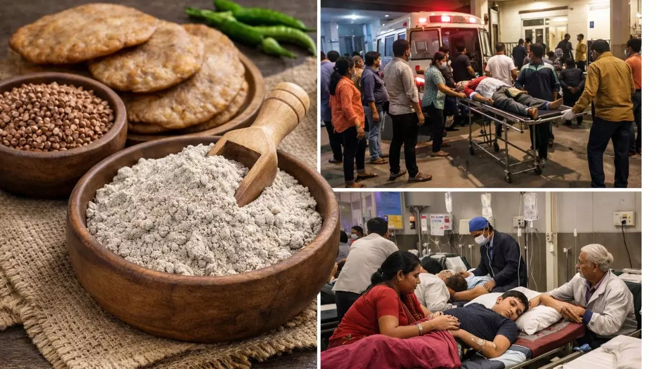 ग्रेटर नोएडा में कुट्टू के आटे से फूड पॉइजनिंग! 70 से अधिक लोग बीमार, कई अस्पताल में भर्ती