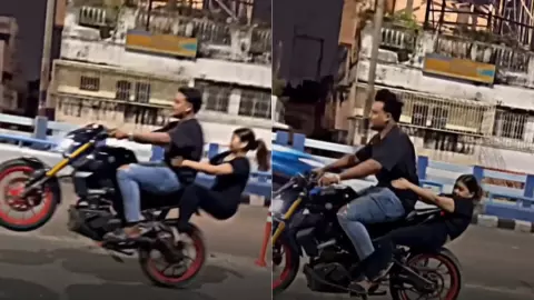 mumbai Dhoom Style Stunt
