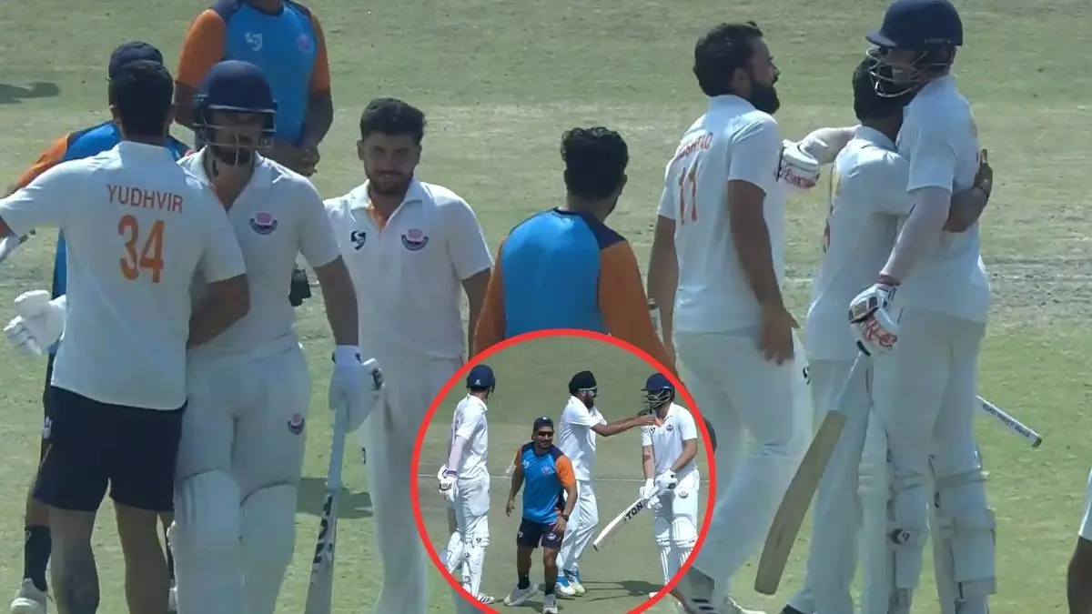 jammu kashmir ranji trophy semi final match photo