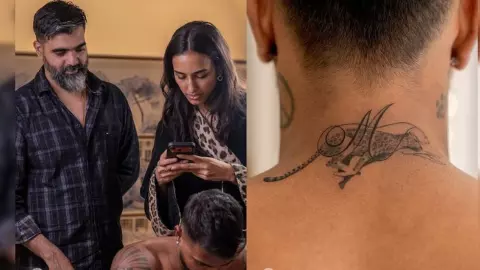 Hardik Pandya Leopard tattoo cost and story